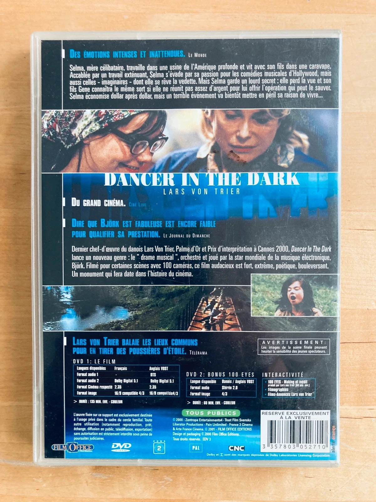 DVD Breaking The waves de Lars Von Trier édition collector. – photo 3